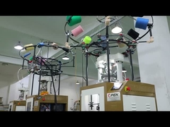 오페크 모자와 스카프 짜기 기계