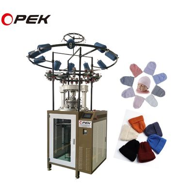 워크 넥팅 스타일 OPEK 2024 힙팝 패션 80RPM 속도 리브드 비니 머신
