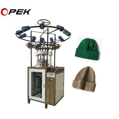 30000sets/month Fish Scale Tuck Rib Hats Oiler AUTO 윤활과 함께 넥타이 머신