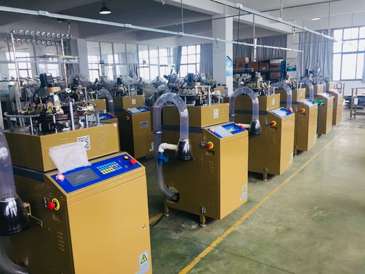 자동 0.75W 원형 비브 모자 짜기 기계로 생산을 업그레이드