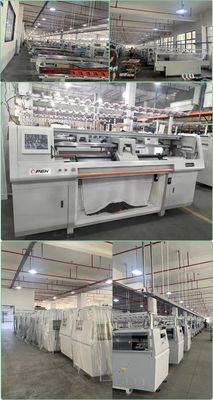 스웨터/모자 Opek 셔츠 Jacquard 인기 스타일을 위한 컴퓨터화된 평면 짜기 기계