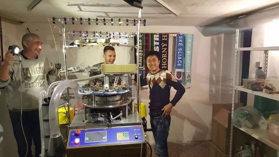 전문적인 완전 컴퓨터 제어 자카르드 스카프 제조 기계 600 세트 / 달 325 KG