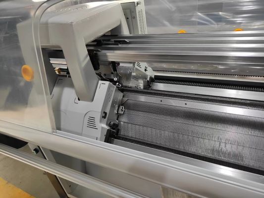 완전 재커드 평면 넥팅 머신 52인치 36-100인치 모두 12G 14G 16G 듀얼 시스템