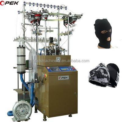 160N-360N 바늘 단일 셔츠 자카드 캡 제조 기계 500 PC / 일 생산