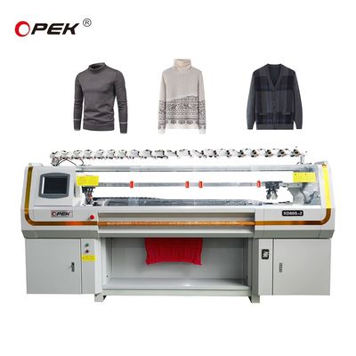 OPEK Fully Jacquard High Speed Four System 스웨터 직제 기계 기능 스웨터