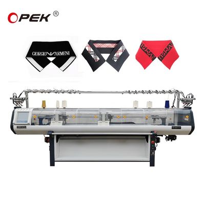 OPEK Fully Jacquard High Speed Four System 스웨터 직제 기계 기능 스웨터