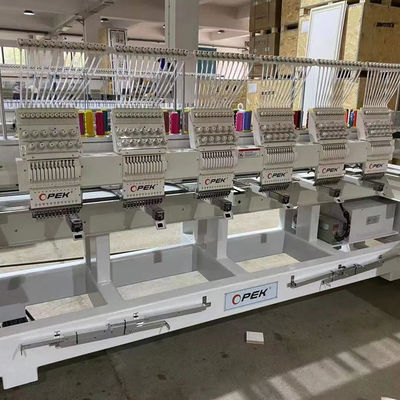 110V-220V 내장 6 헤드 컴퓨터 수직 기계 최대 수직 면적 400 * 450mm