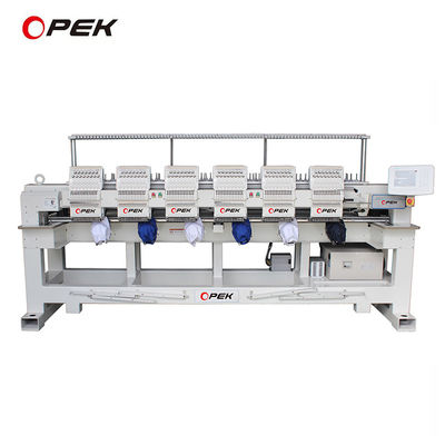 110V-220V 내장 6 헤드 컴퓨터 수직 기계 최대 수직 면적 400 * 450mm