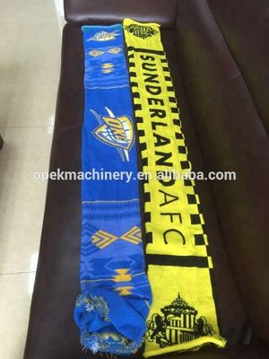 첨단 세르보 모터 구동 Jacquard 스카프 모자 만들기 머신