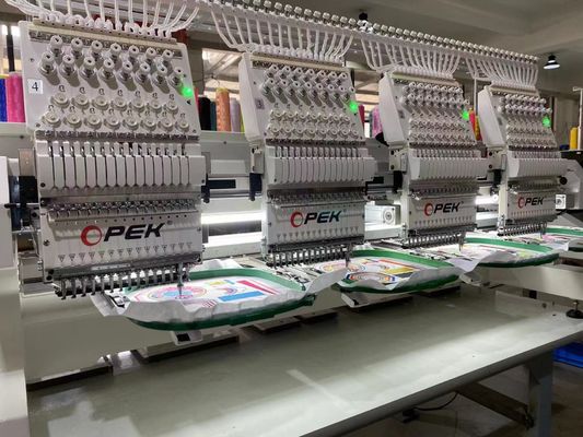 110V-220V Opek 캡 4 헤드 모화 기계 모자 의류 평면 모화