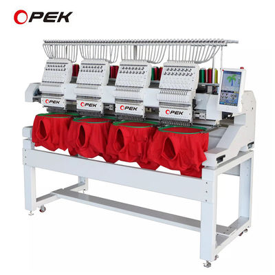 1200 RPM OPEK 4 헤드햇 컴퓨터화 수직 기계 120*95cm 작업 테이블 크기