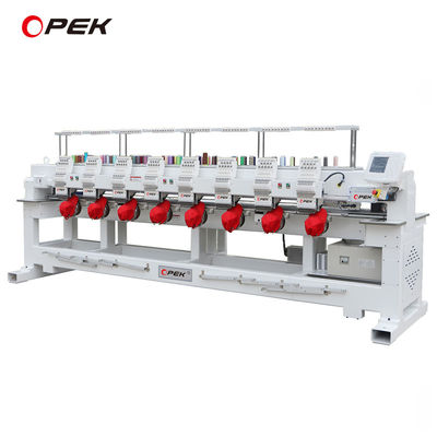 오페크 8 헤드 수직 기계 500mm 헤드 간격과 60 * 60 CM 작업 테이블 크기