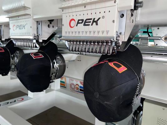 오페크 8 헤드 수직 기계 500mm 헤드 간격과 60 * 60 CM 작업 테이블 크기