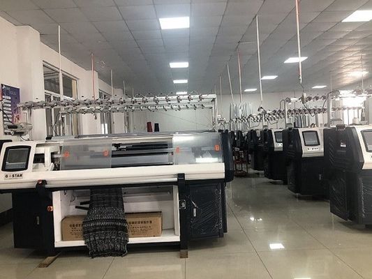 1280 KG Jacquard 기술로 장갑을 위한 컴퓨터화된 평면 짜기 기계